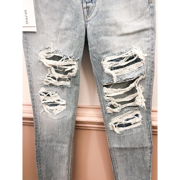 GRLFRND Karolina Jeans Size 24 NWT - Picture 4 of 8